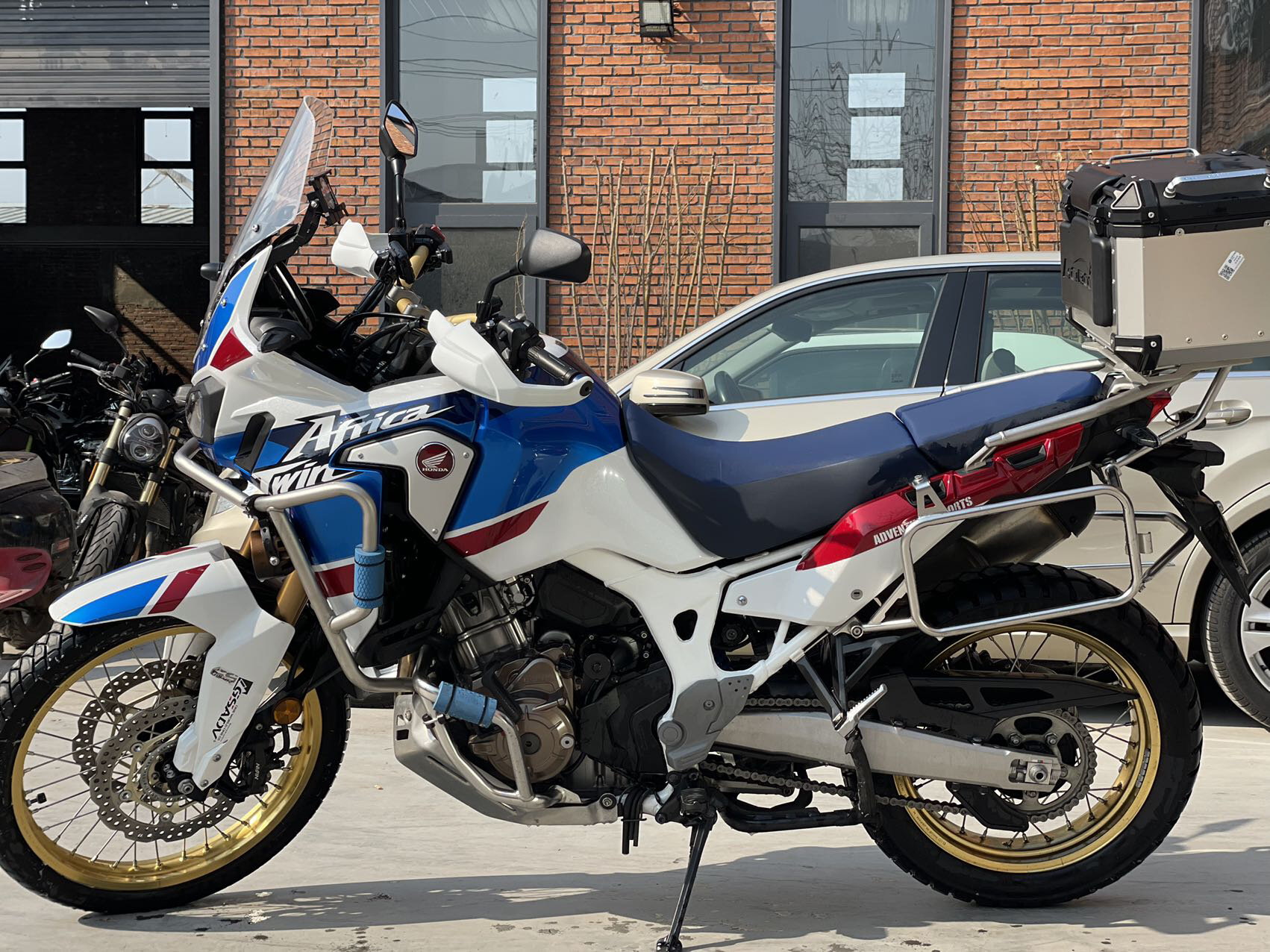 二手摩托车 本田非洲双缸 非双crf1000l 2019年登记02本田crf1000l