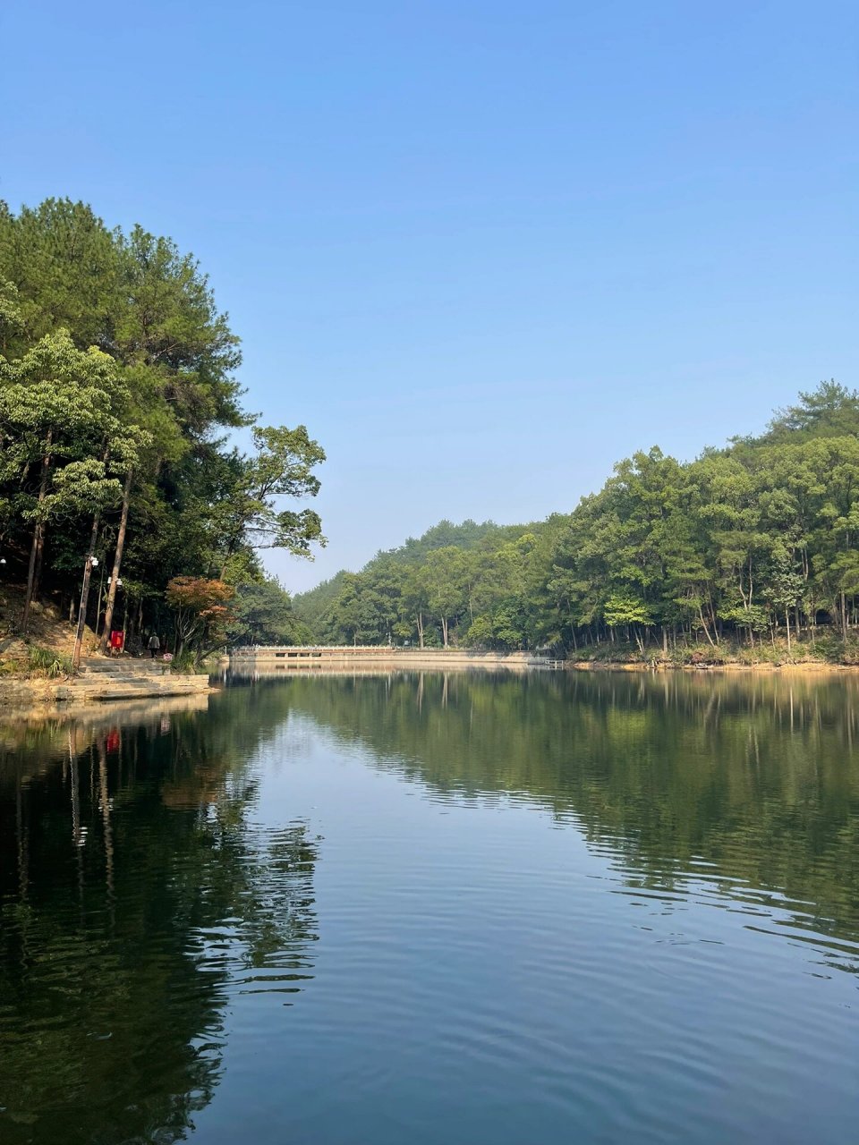 北碚缙云山黛湖 22年10月22号的黛湖秋色,想念了一年,已经开始天天在