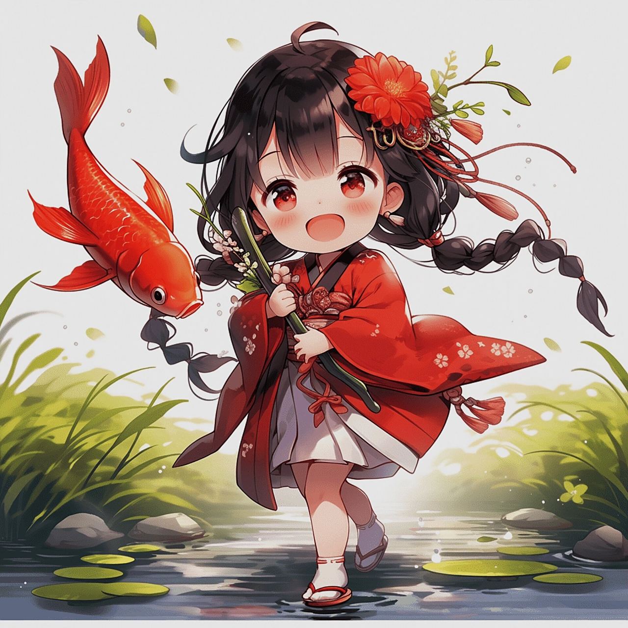 锦鲤好运/超治愈的锦鲤头像