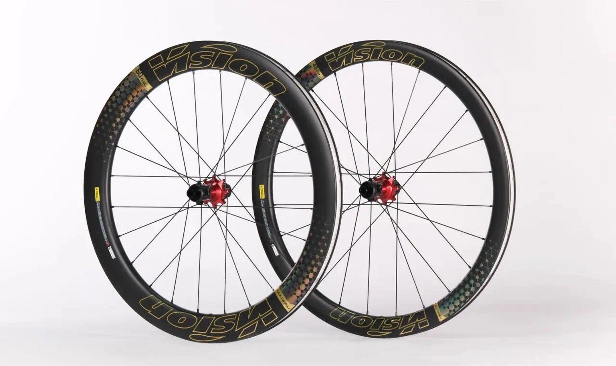 metron 45sl 金色环西特别限定版碳纤维轮组到货  本款轮组是vision