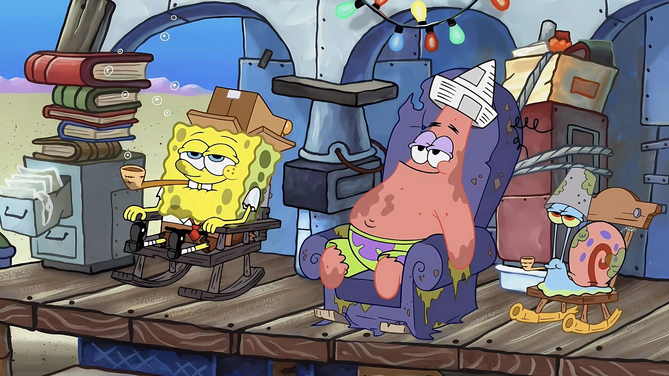 海绵宝宝电脑壁纸 一共12张 高清