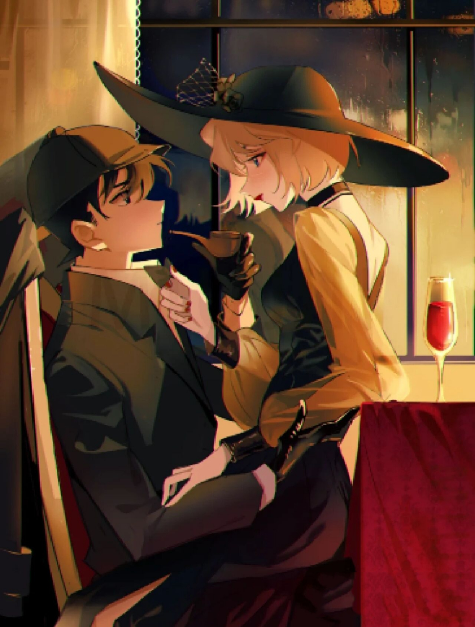 名柯壁纸(柯哀 新志)第九弹999999 想要柯哀 新志的壁纸看过来!