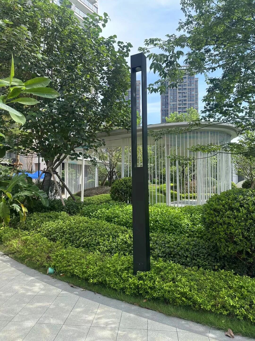 实物实拍小区庭院灯路灯推荐