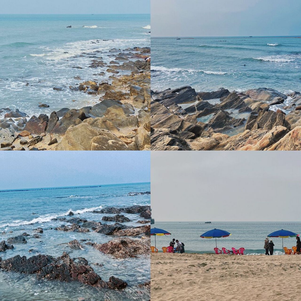 北海三天两夜旅游攻略(不上岛) 图一 冠头岭海滩  刚好我们去的时候有