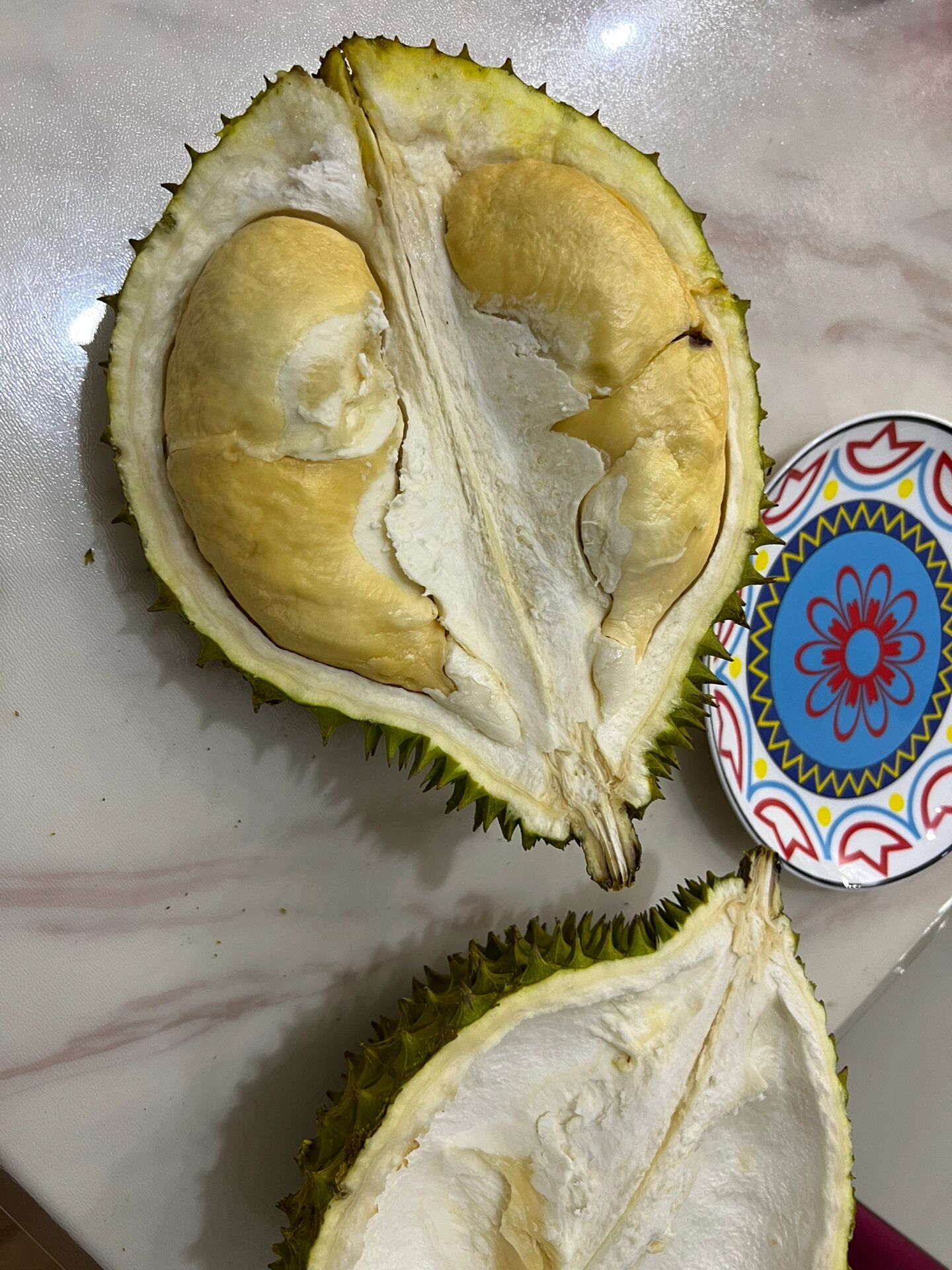 百果园越南金腰榴莲 初次尝试越南榴莲,39.