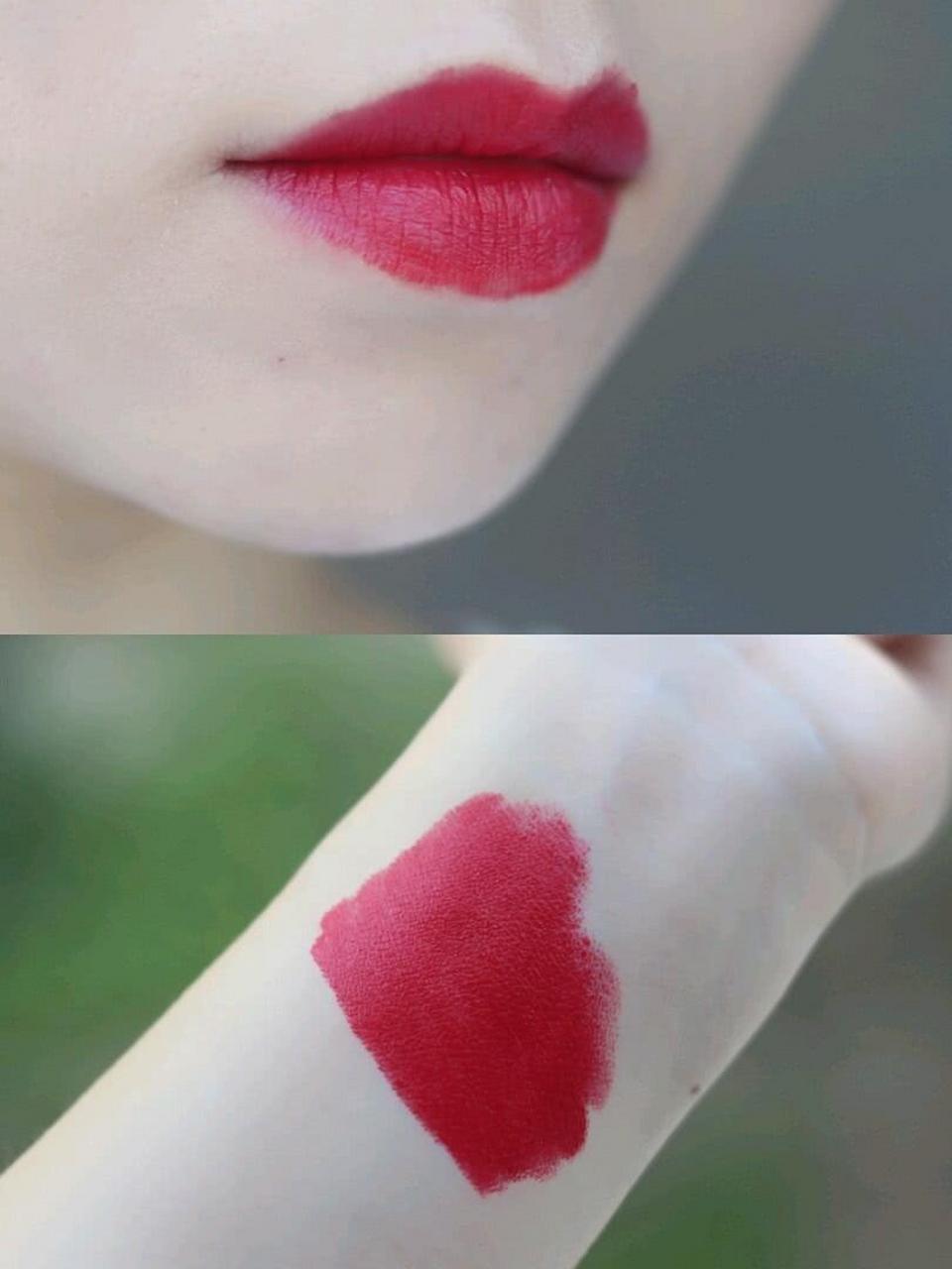 之前买过一只killer le  rouge杀手口红弄丢了[笑哭r] ,太喜欢这个色