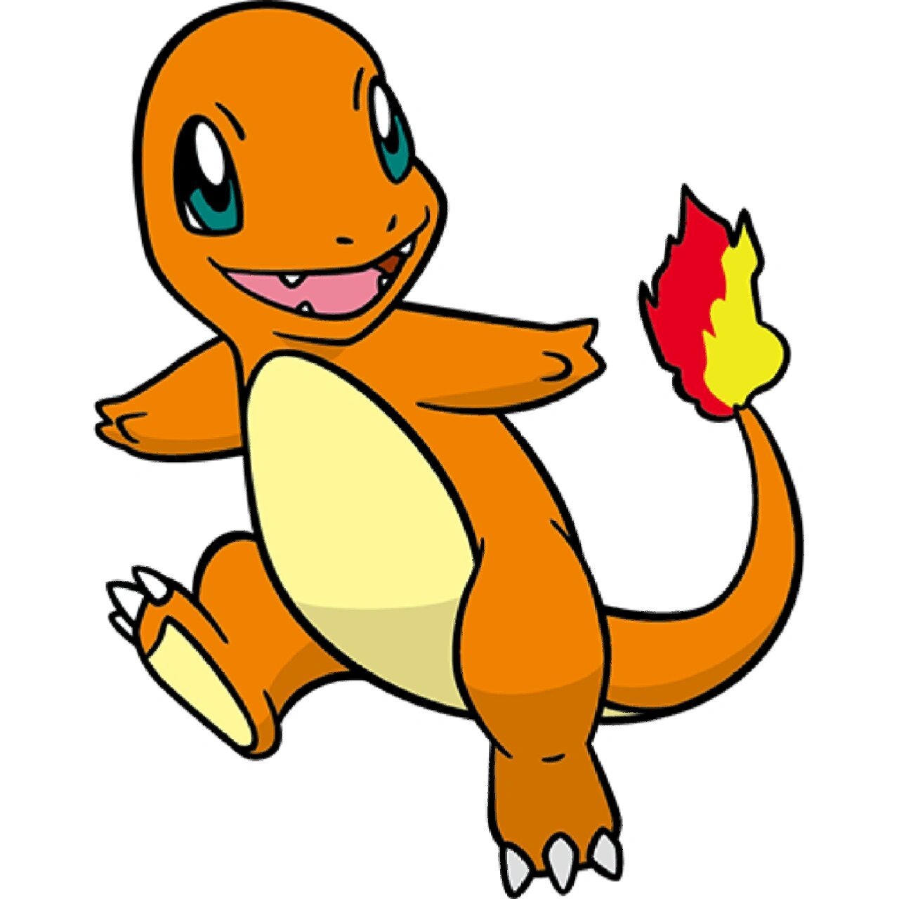 宝可梦图鉴0004:小火龙 0004:小火龙 属性:火 