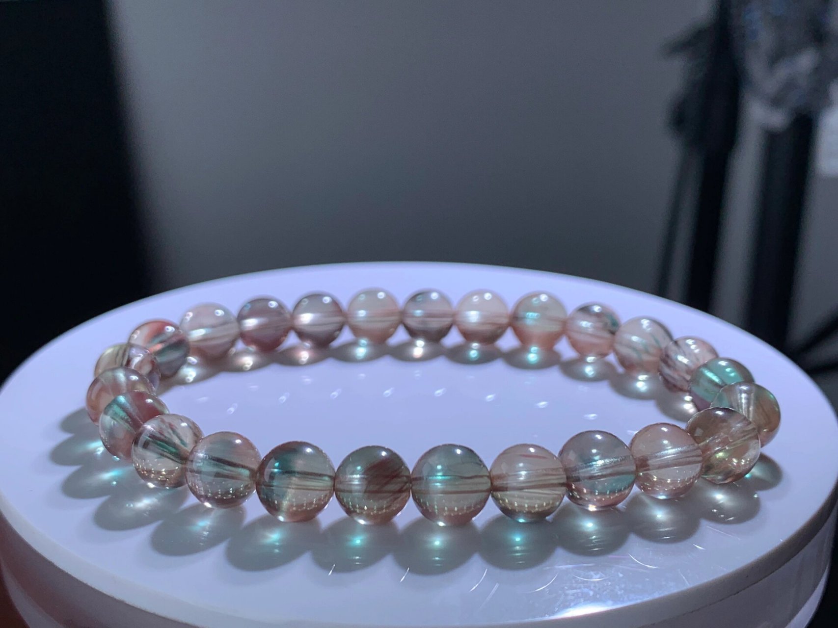 水晶# #天然水晶# #水晶手链# #安德森# #极光# #安德森长石