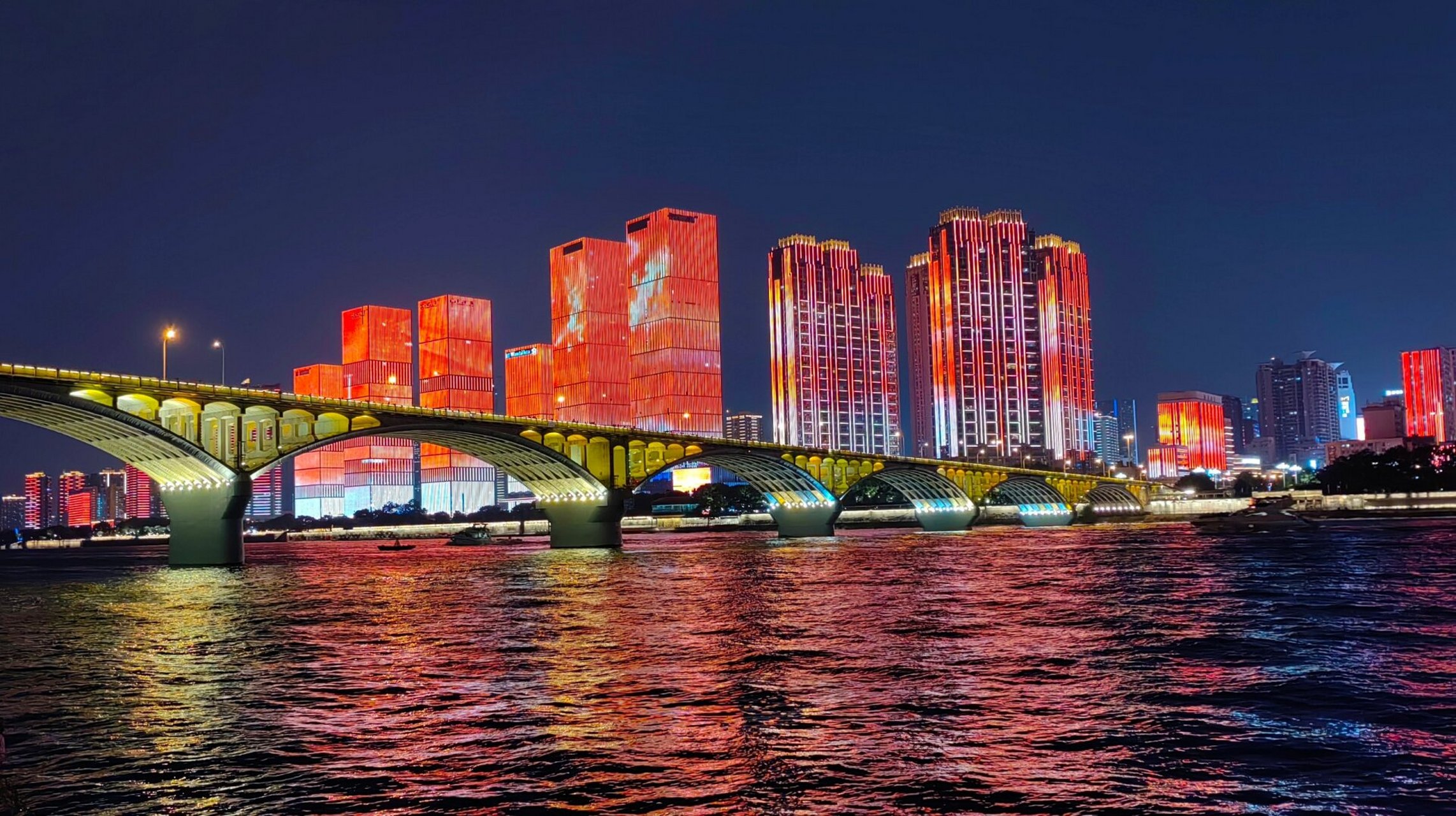 长沙橘子洲夜景 08长沙橘子洲长沙橘子洲的夜景也太美了吧,一定要跟