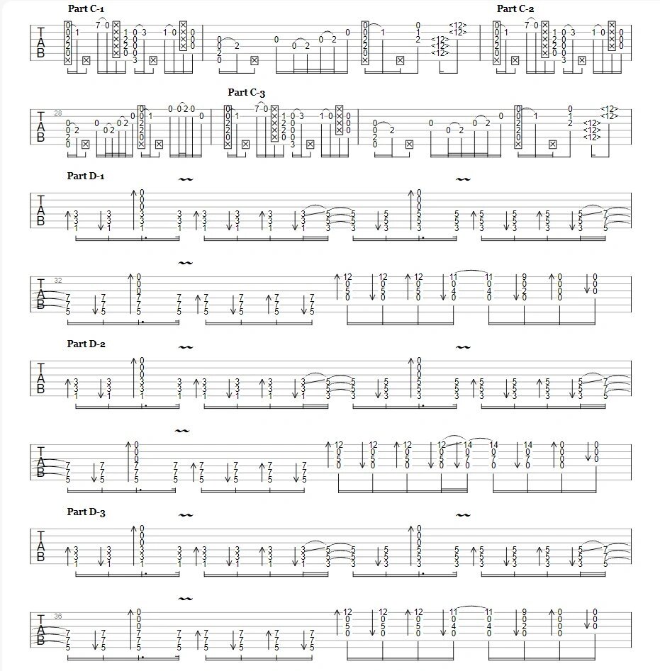 00无题03吉他谱 身边是同一个人才值得炫耀 就让时间证明我们的爱