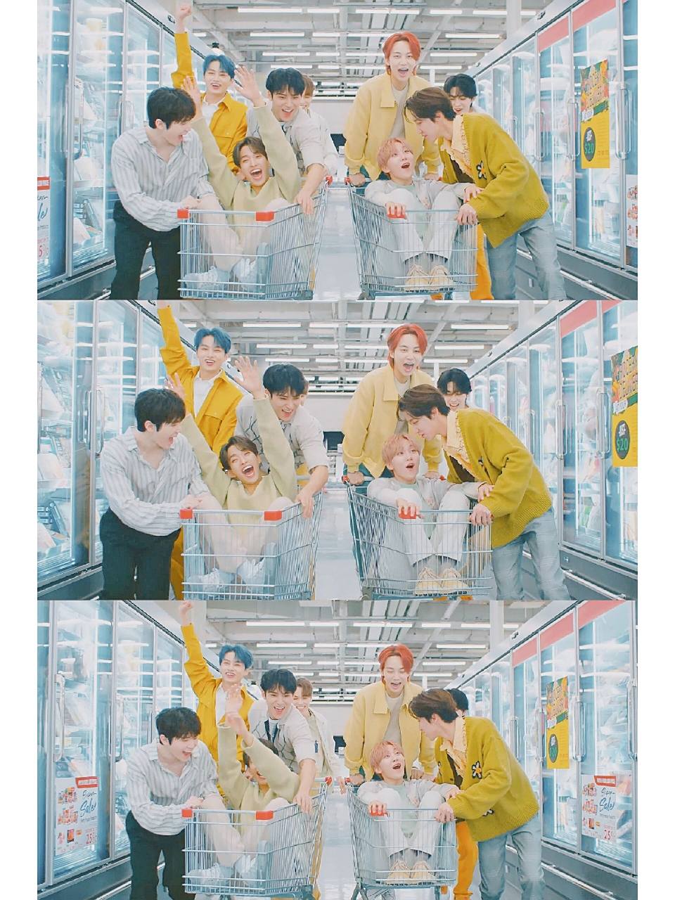 seventeen 壁纸|合照 seventeen 日单《not alone》 mv 自截 自修