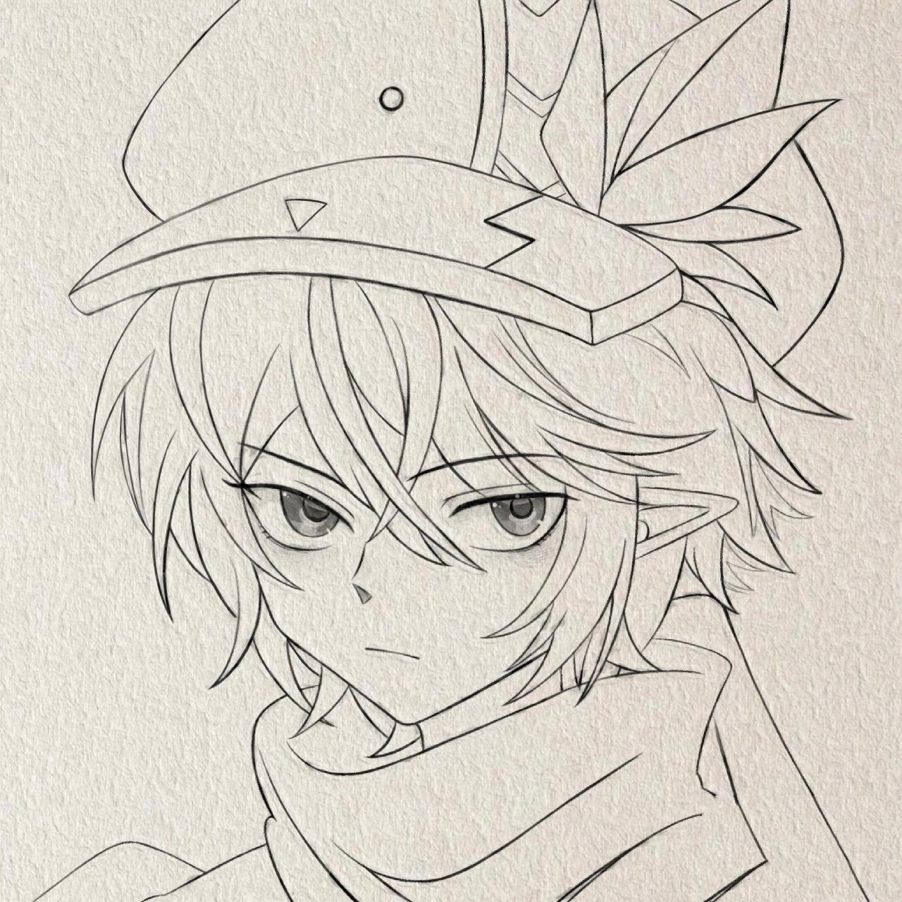 卡米尔—《凹凸世界》手绘 "他的眼里倒映着额曾所未见的星辰大海.