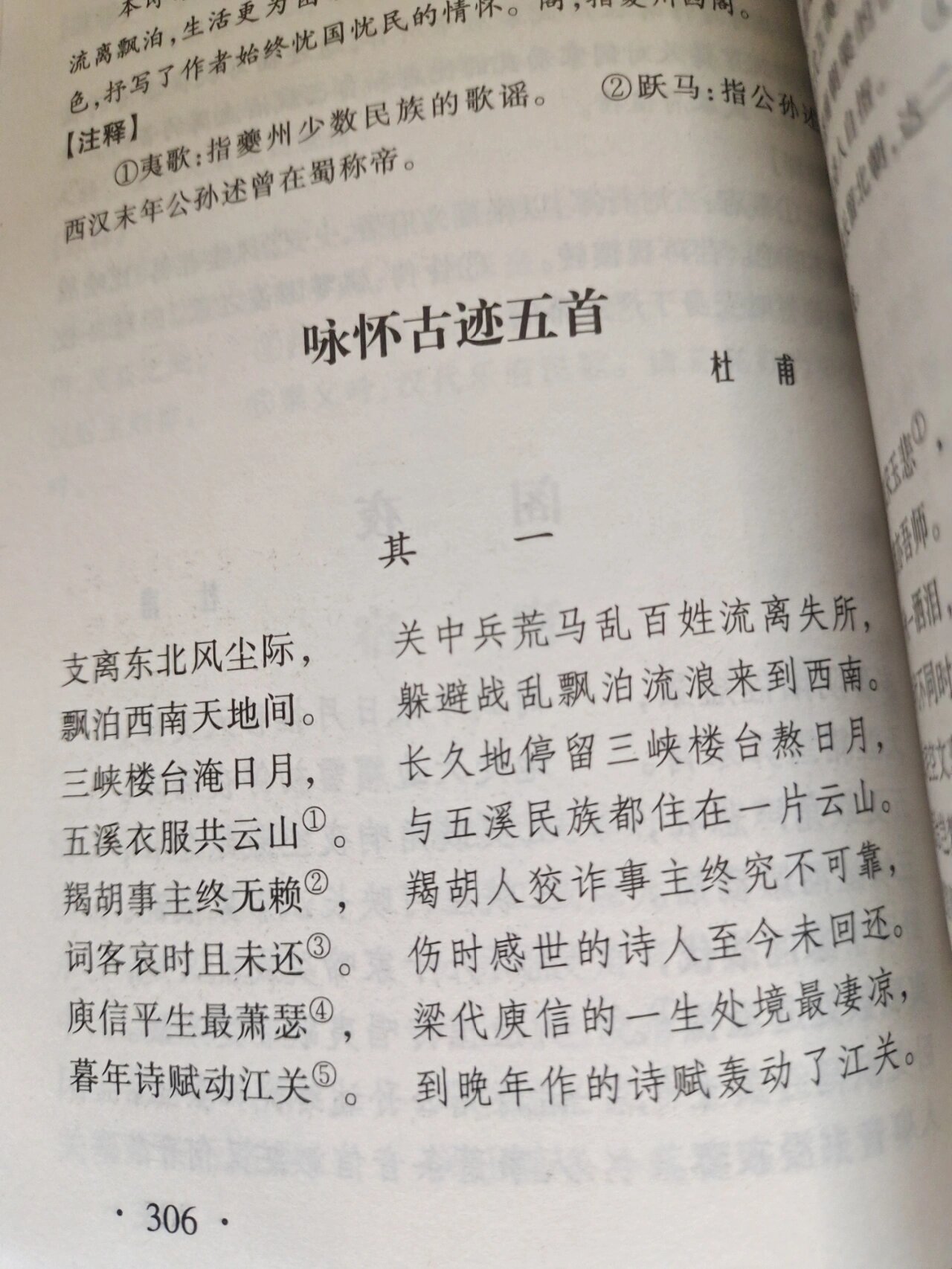 咏怀古迹其一~杜甫