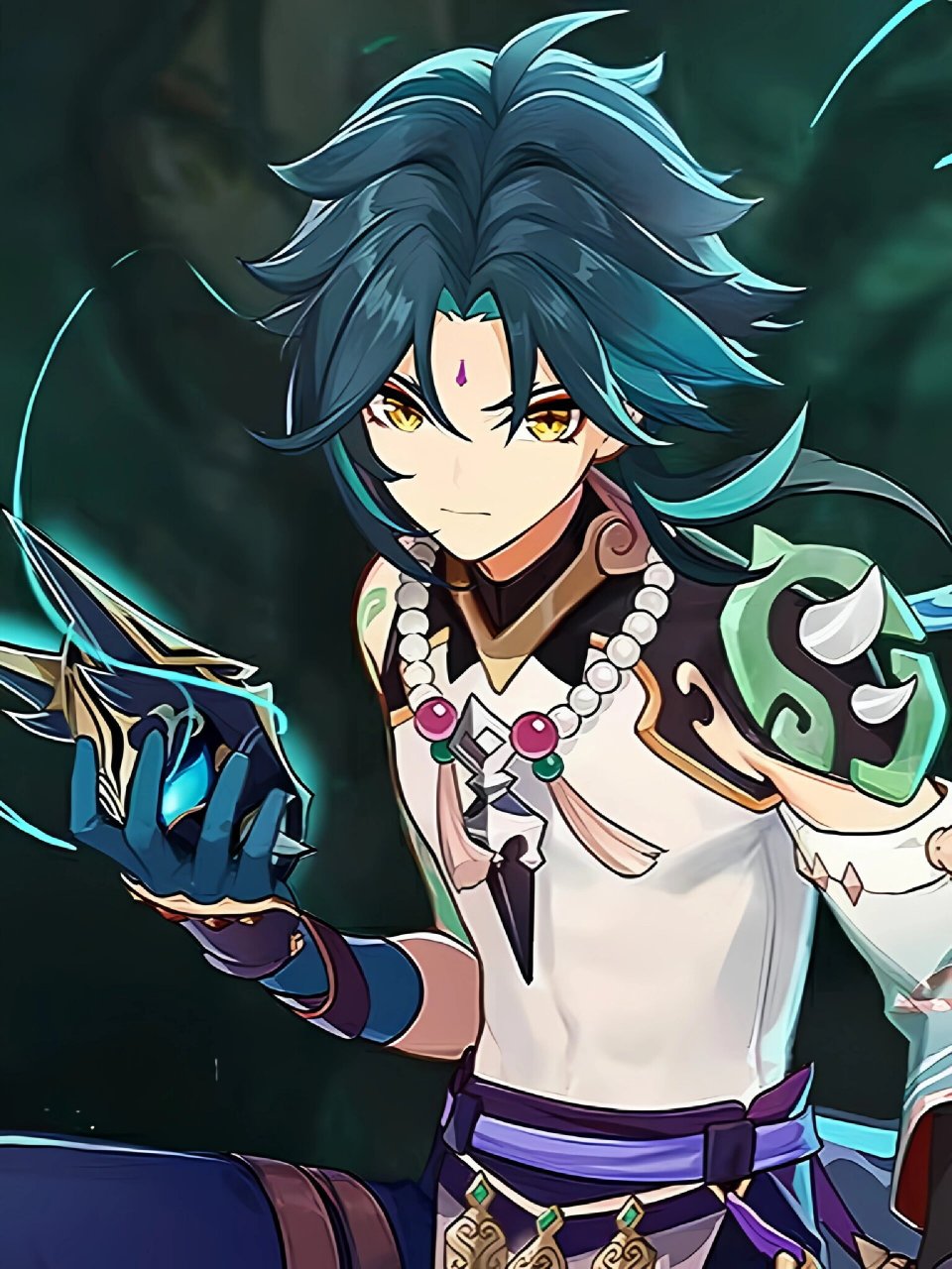 每天认识一个游戏角色●魈 中文名:魈 外文名:xiao 性别:男 生日:4月