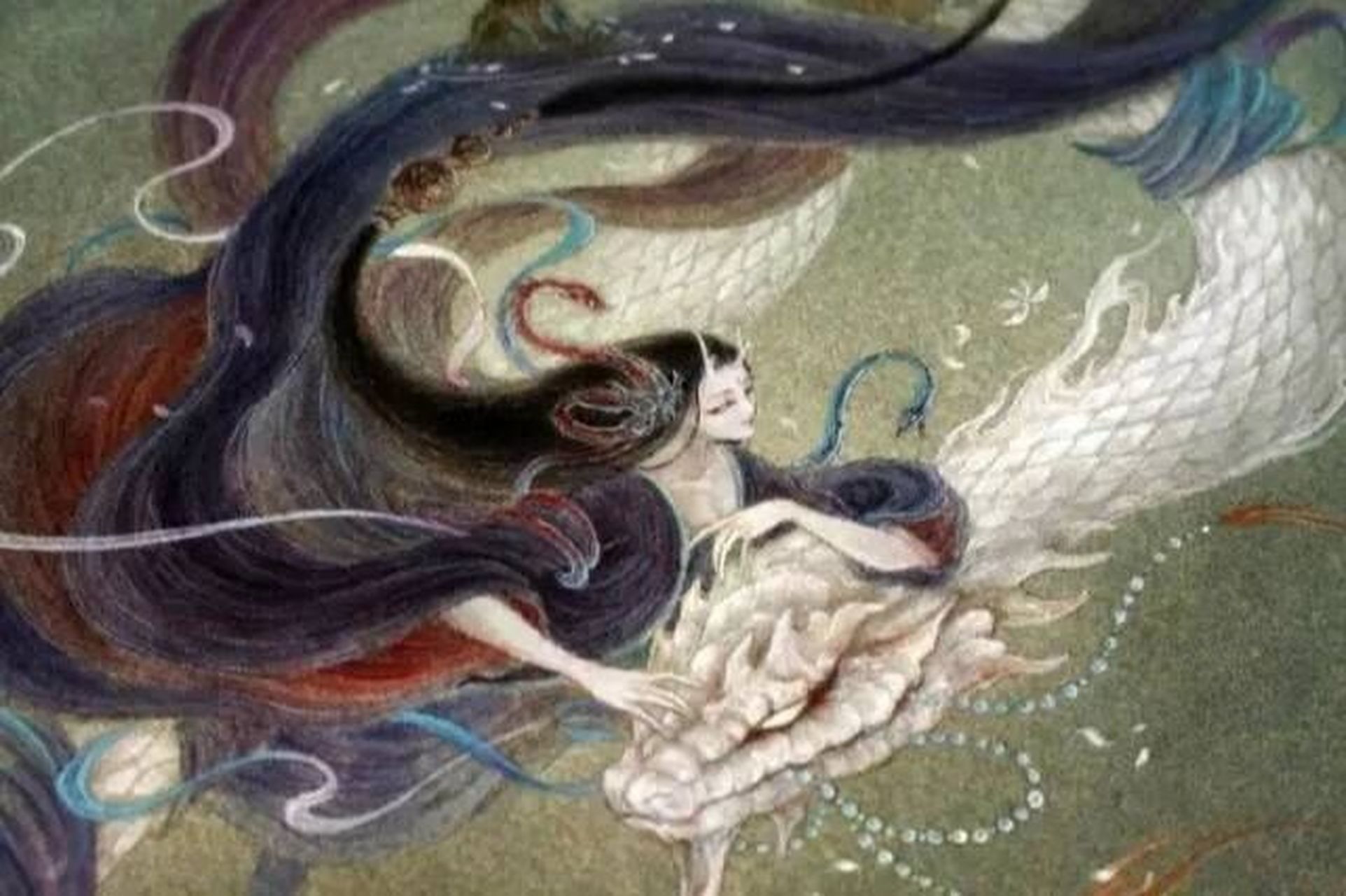 山海经十大美妖之【龙女雨师妾】 雨师妾--又是雨,又是湿,又是泣的