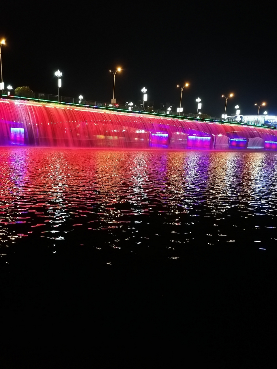 河源市珠河大桥夜景