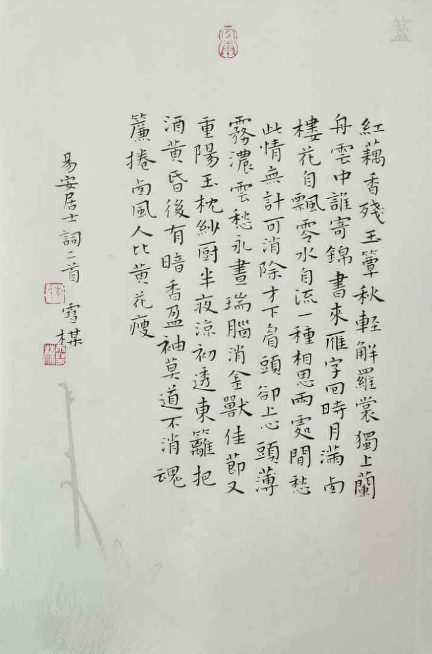 李雪梅小楷书法欣赏
