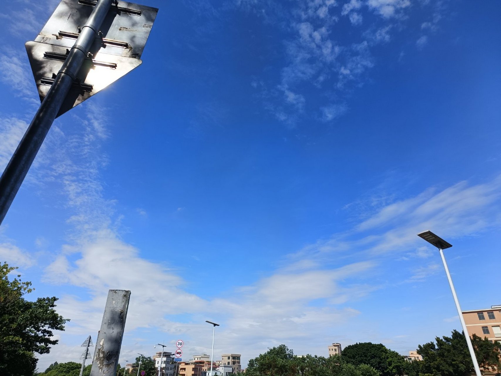 发一组天空的照片,我想你了