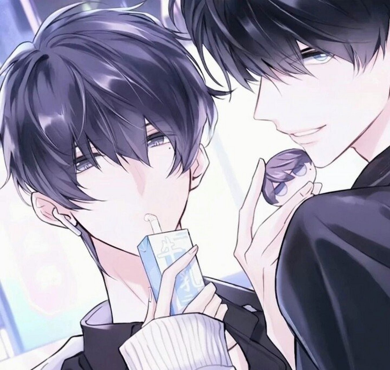 朝哥和谢俞小朋友头像