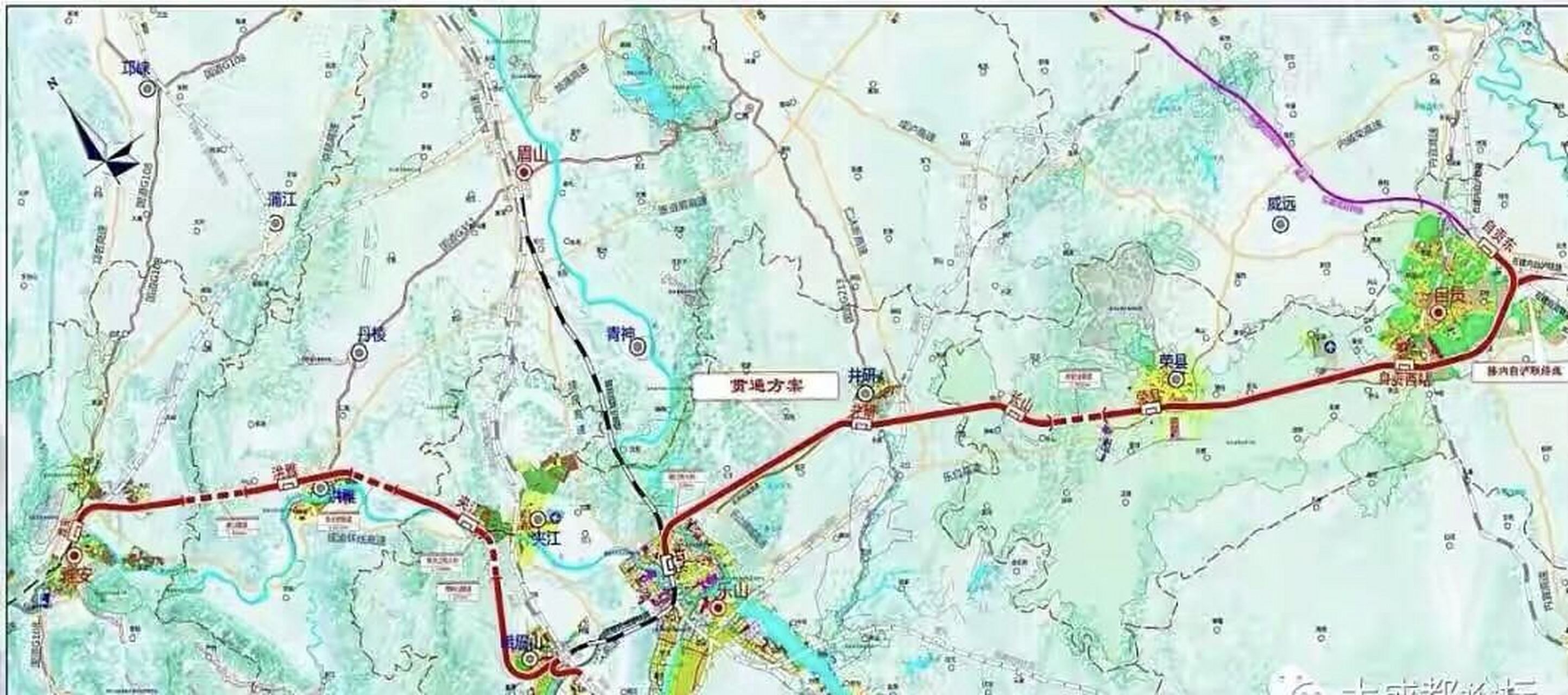 雅眉乐自城际铁路是一条正在筹备中的城际高铁线路.