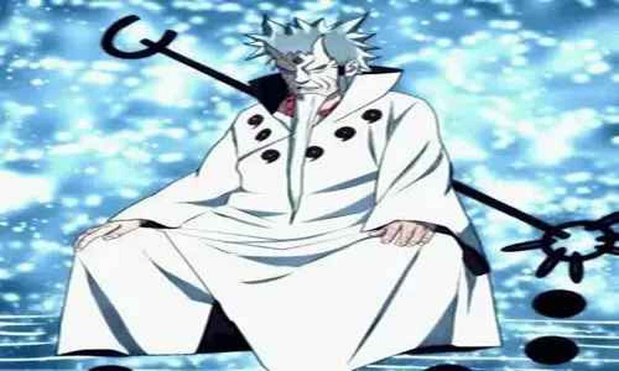 六道仙人(神级)  本名为大筒木羽衣,是大筒木辉夜的长子,继承了辉夜之