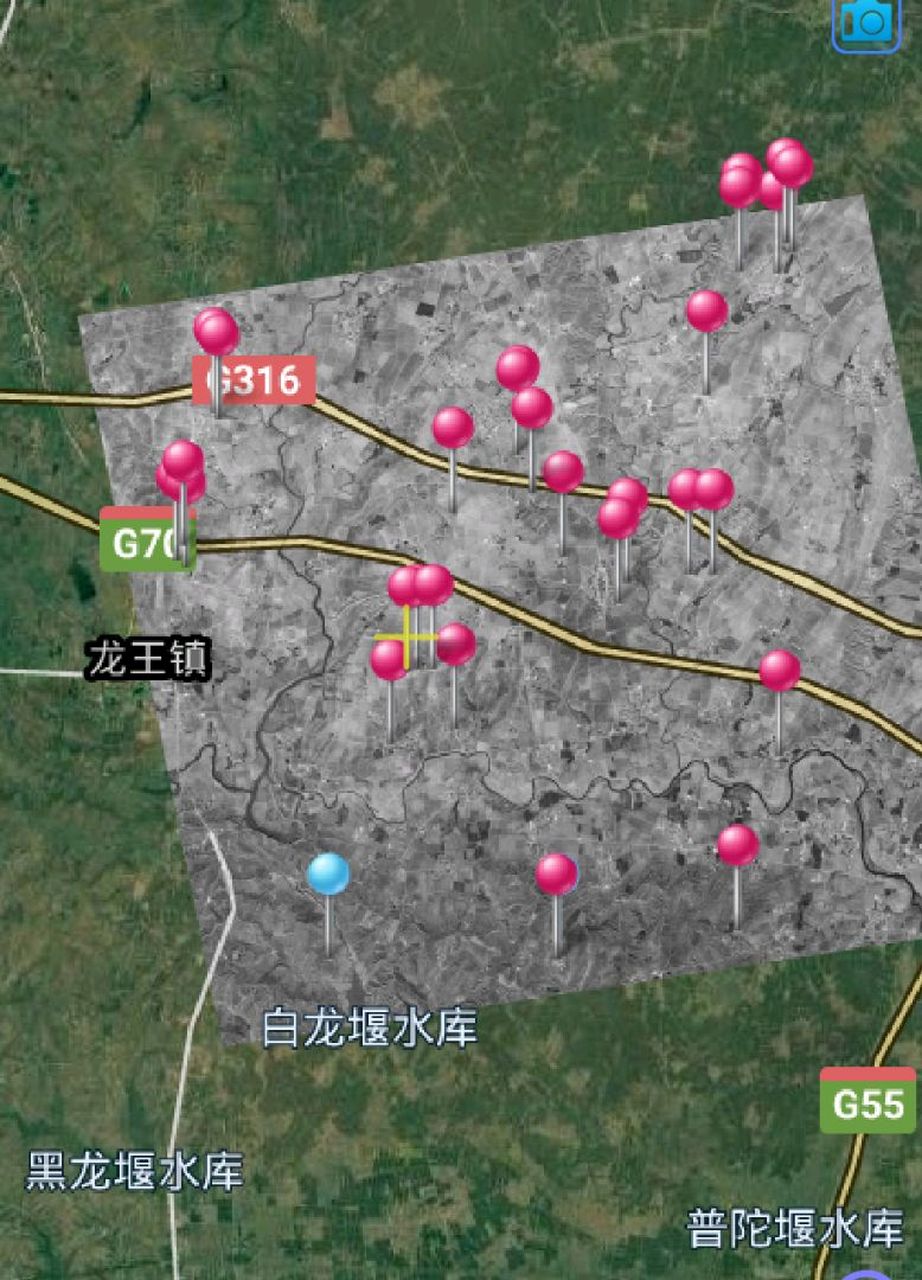 锁眼地图探宝老卫星地图制作