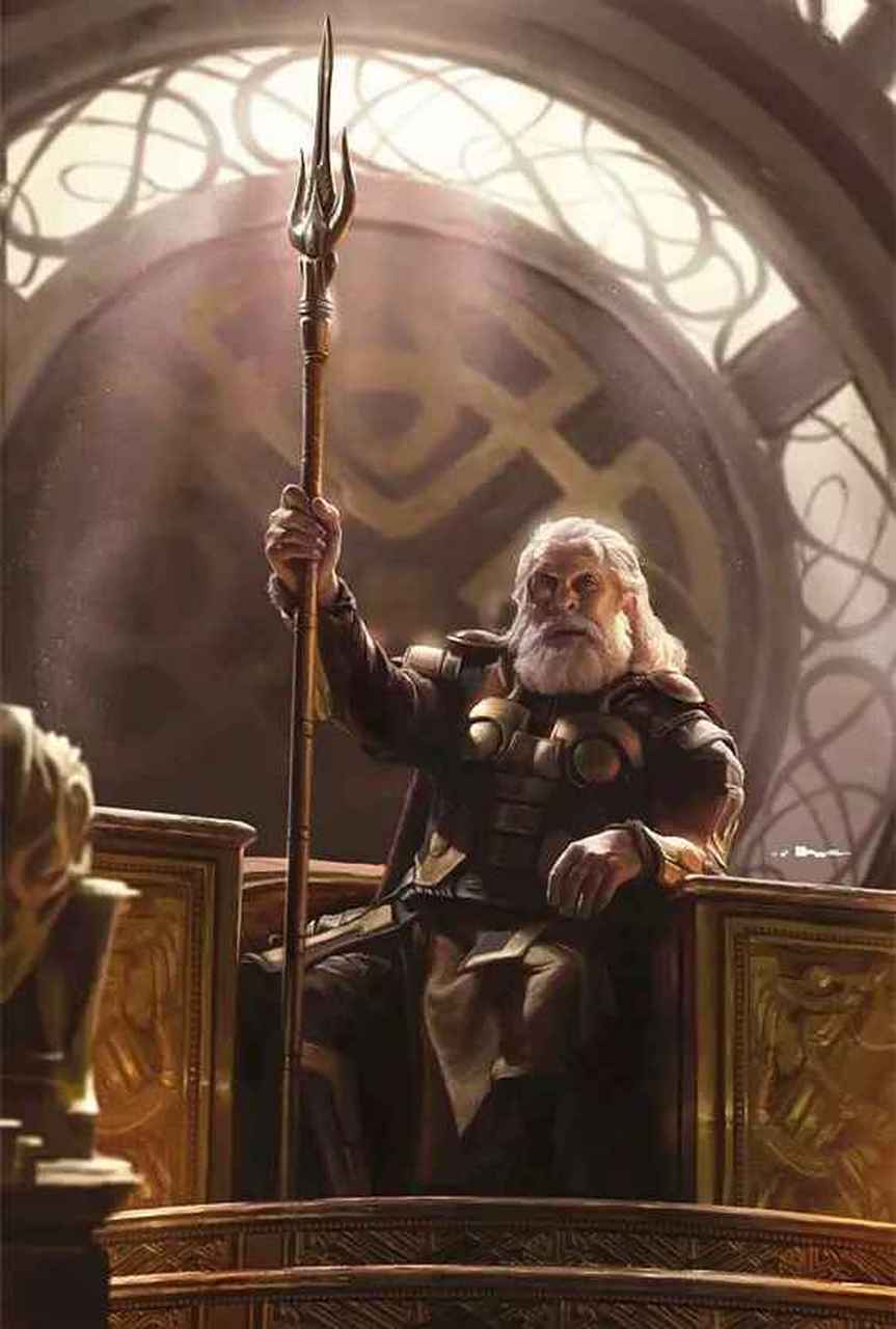 永恒之枪   奥丁的武器是一把名为岗尼尔的长矛,通常被叫做永恒之枪