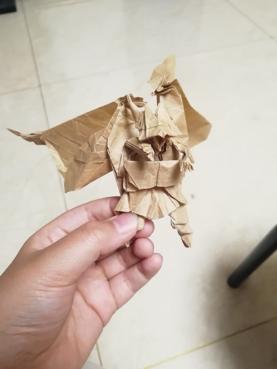 折纸  神谷哲史巴哈姆特. 这个巴哈有点萌