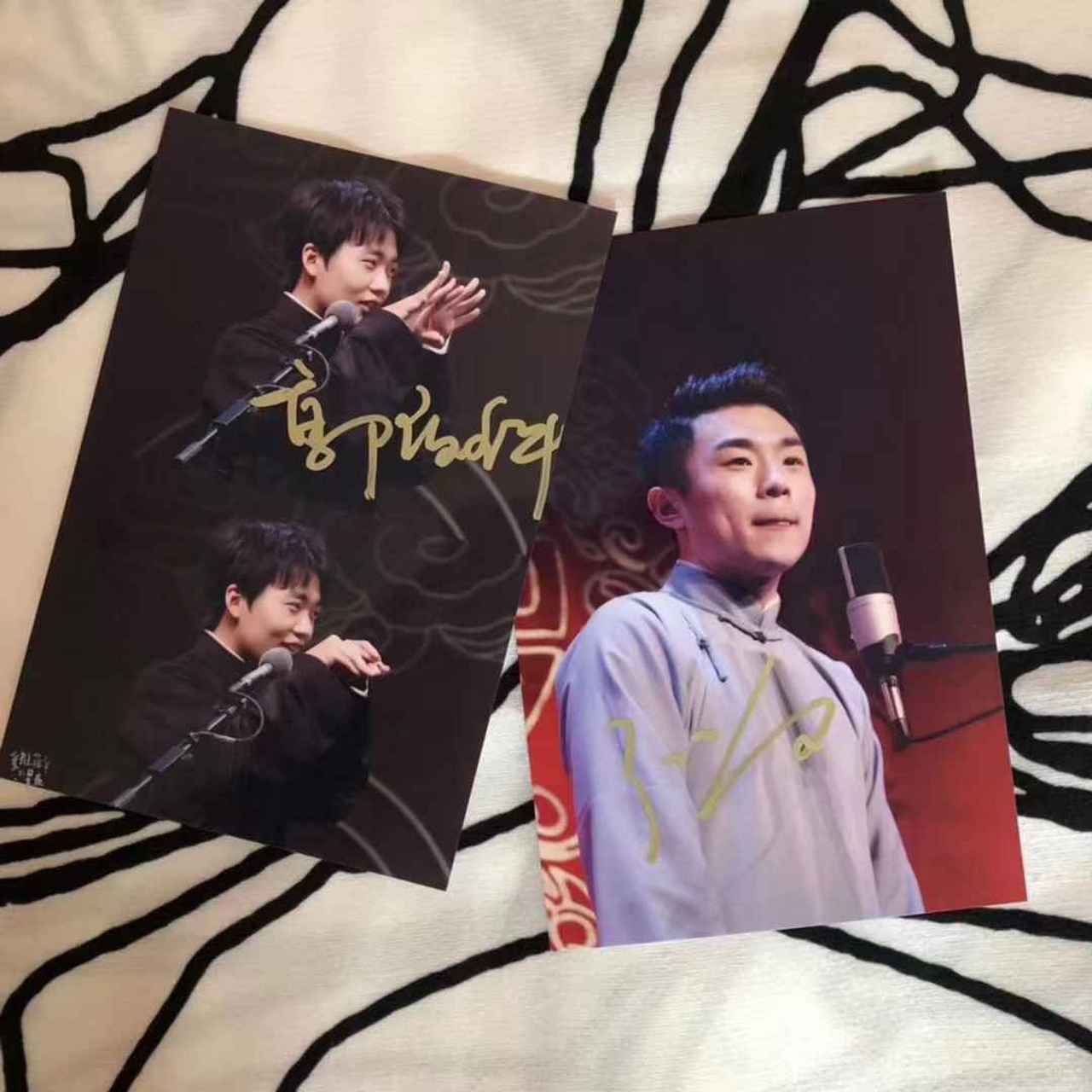 德云社 郭麒麟 张九南 亲签