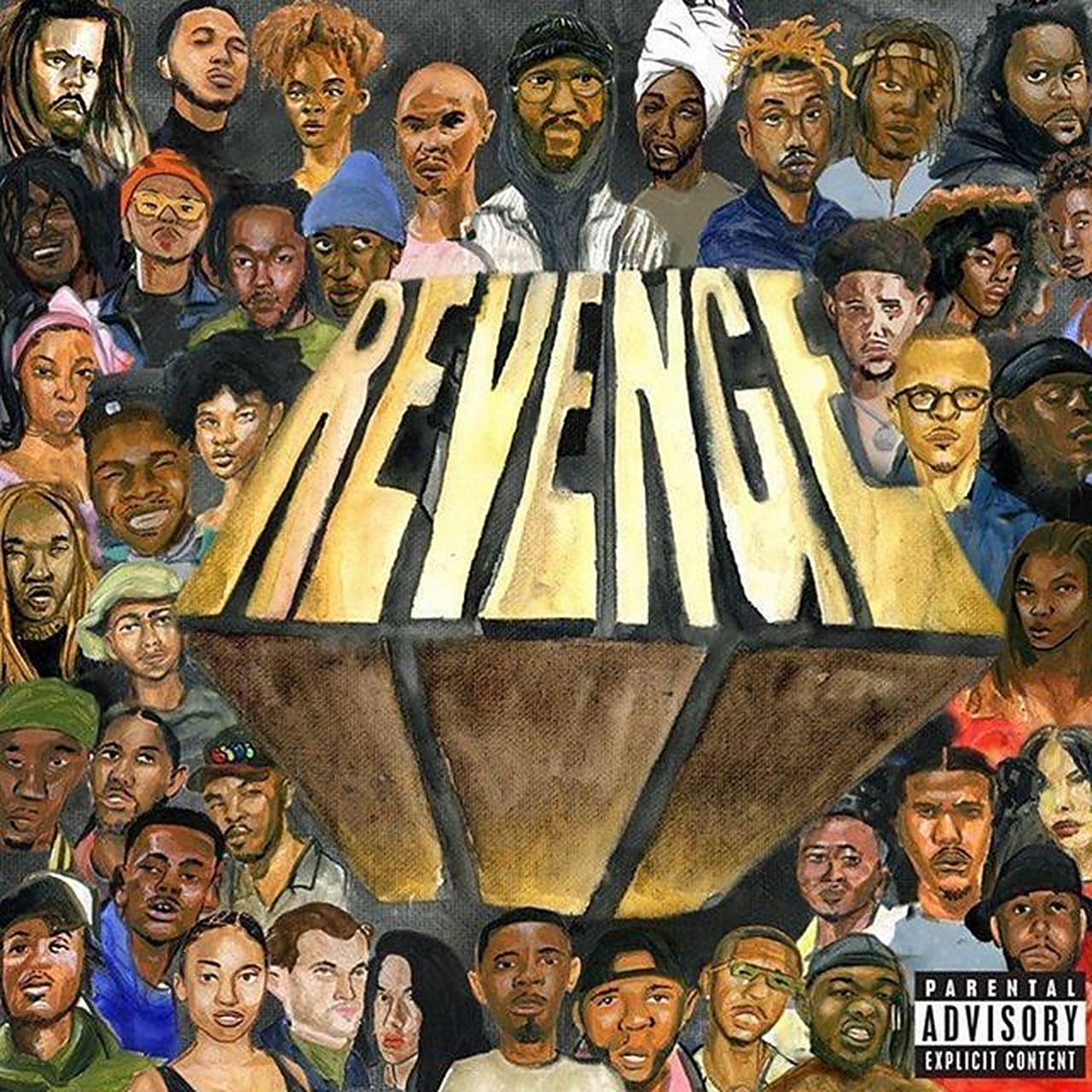 cole厂牌dreamville专辑《revenge of the dreamers 3》豪华版封面