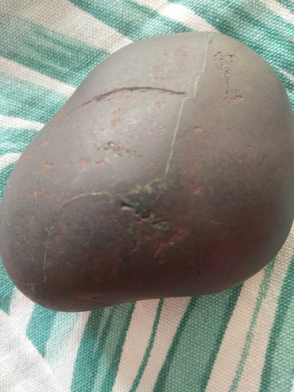 陨石上的熔流线