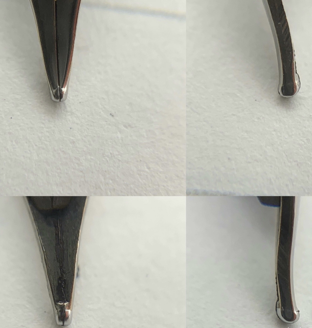 请各位大佬帮忙看看这只犀飞利潜艇哨兵笔尖有啥毛病不?