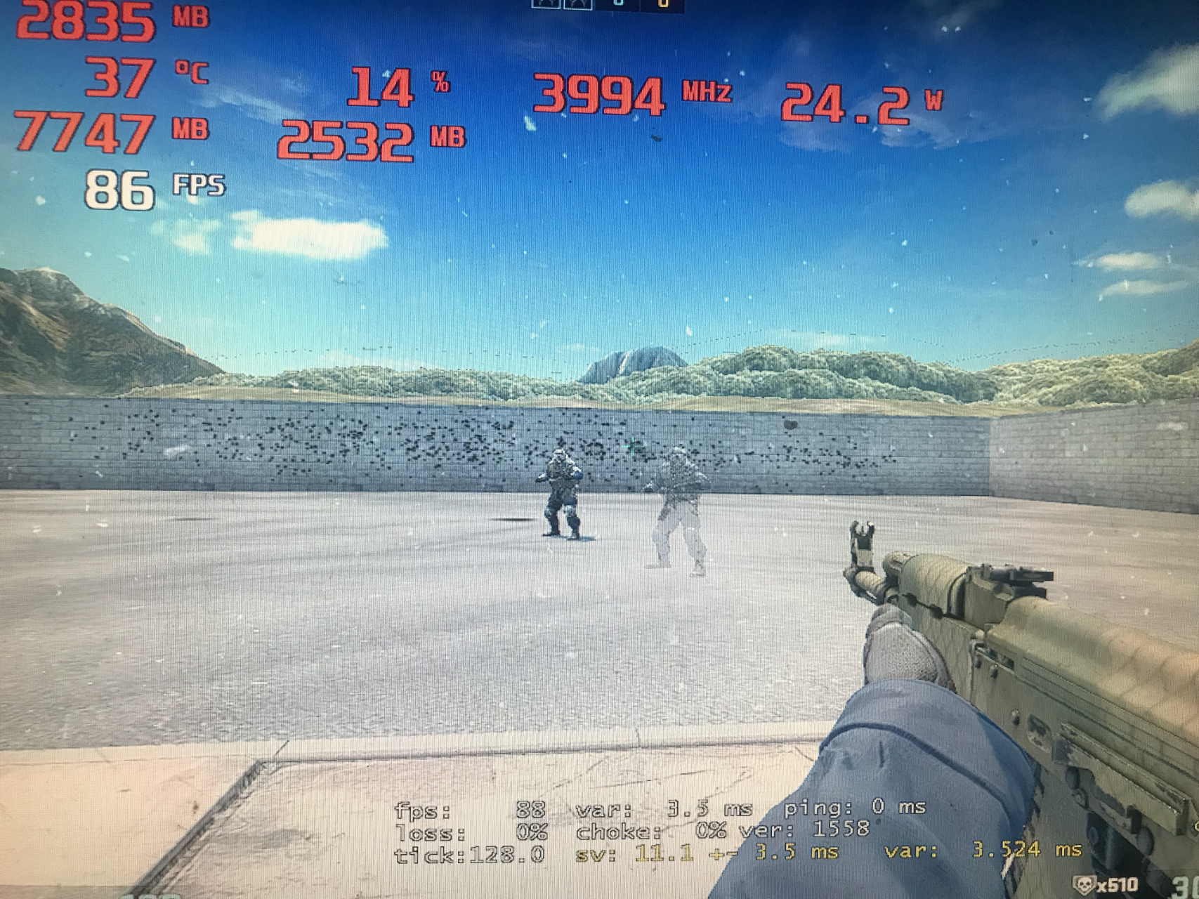 完美平台csgo训练地图esl综合训练地图随机练枪模式为啥玩一会帧数就