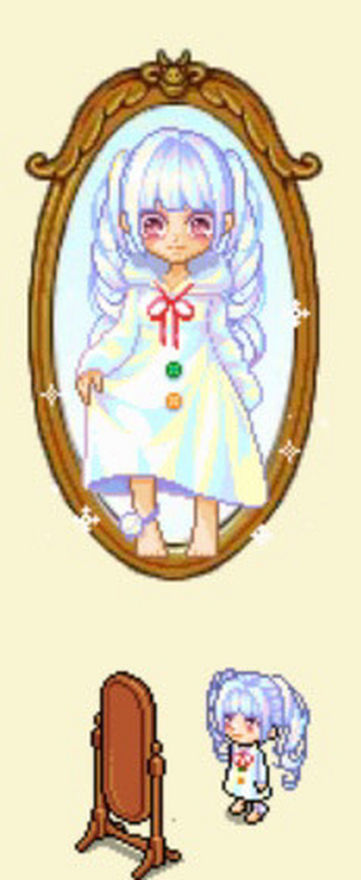 皮卡堂女装搭配47 发型:春萌女发  服装:纷飞雪人套装  眼睛:蜜桃星瞳