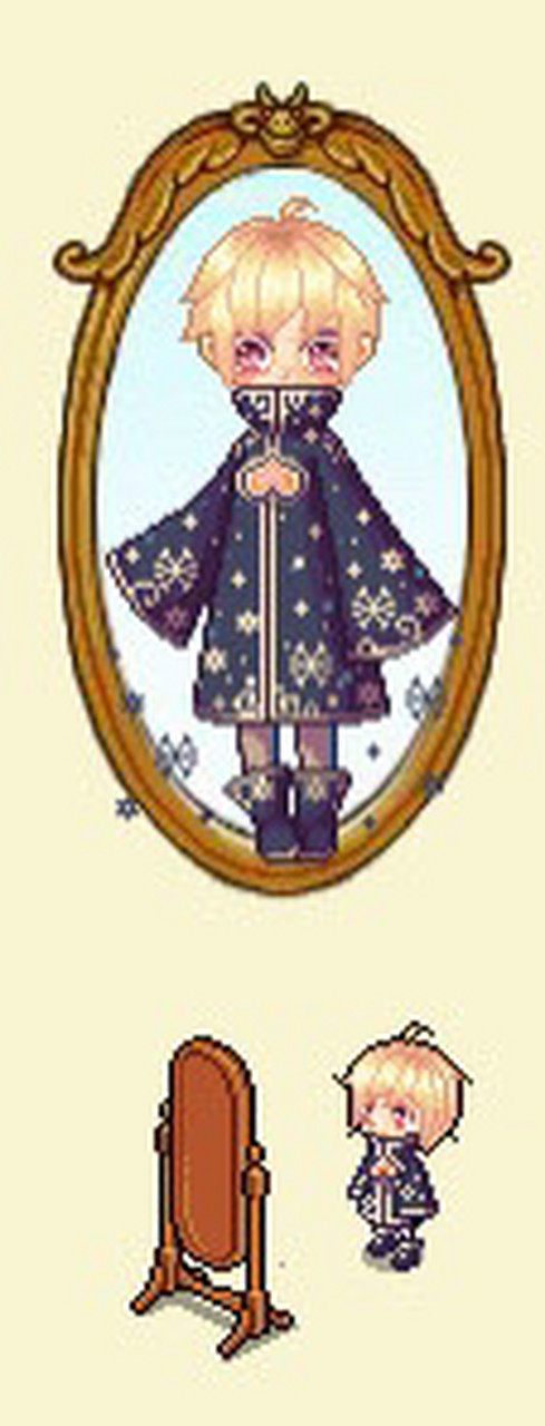 皮卡堂男生搭配259期 发型:萌爪布偶男发  眼瞳:魅瞳 服装:雪花蓬蓬