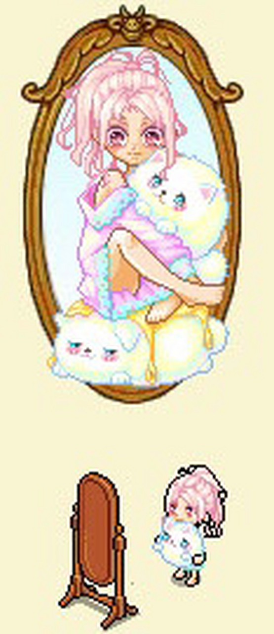 皮卡堂女装搭配89 发型   白鼠棒棒糖女发   眼瞳   魅瞳   服装