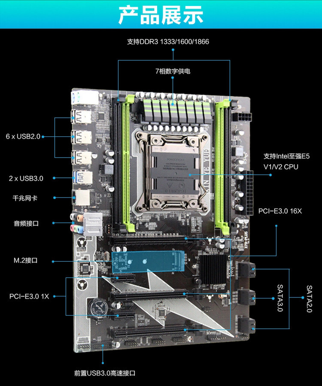 杂牌x79plus atx 大板 ,e5-2630v2黑苹果成功,[滑稽][滑稽][滑稽]