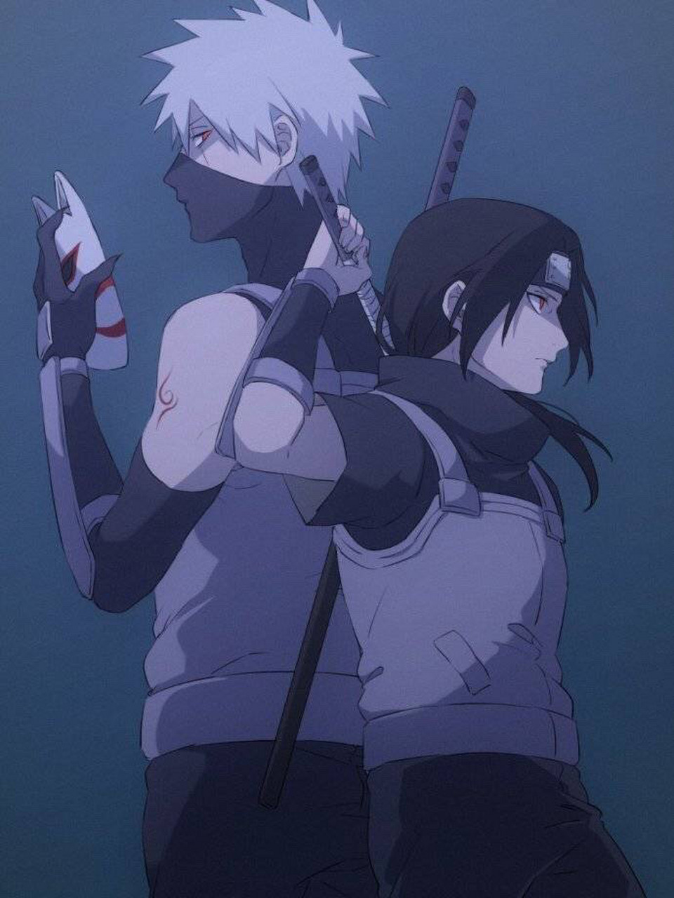 火影忍者〗火影忍者「暗部」卡卡西和鼬 twi: mog0140