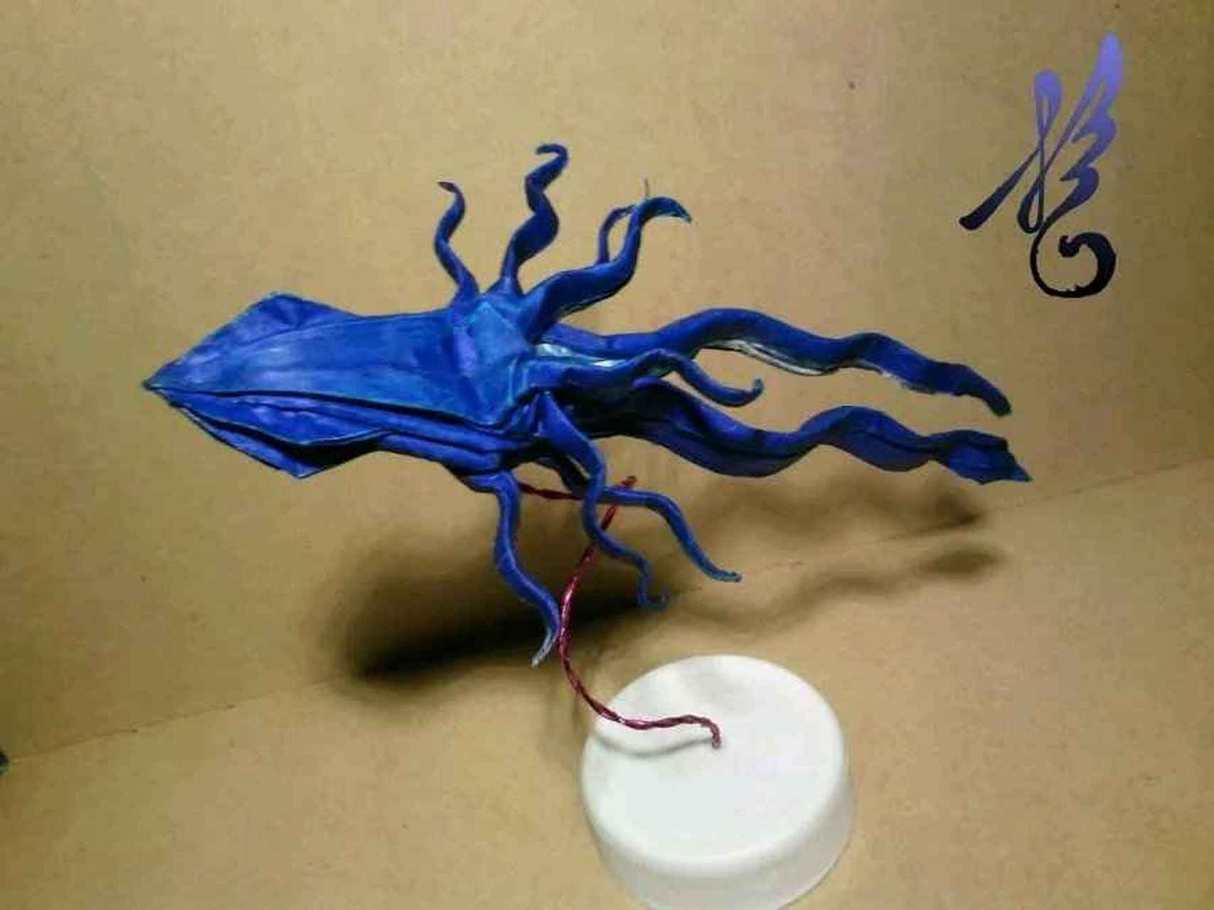 有谁会折大王乌贼?