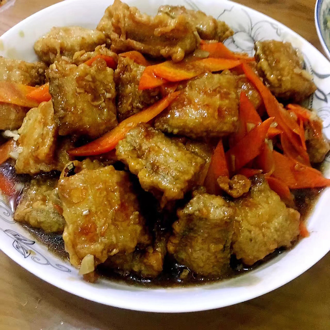 宅家变大厨# 我老爹亲传的焦熘鱼段,必须用窄窄的带鱼来做,不然炸不