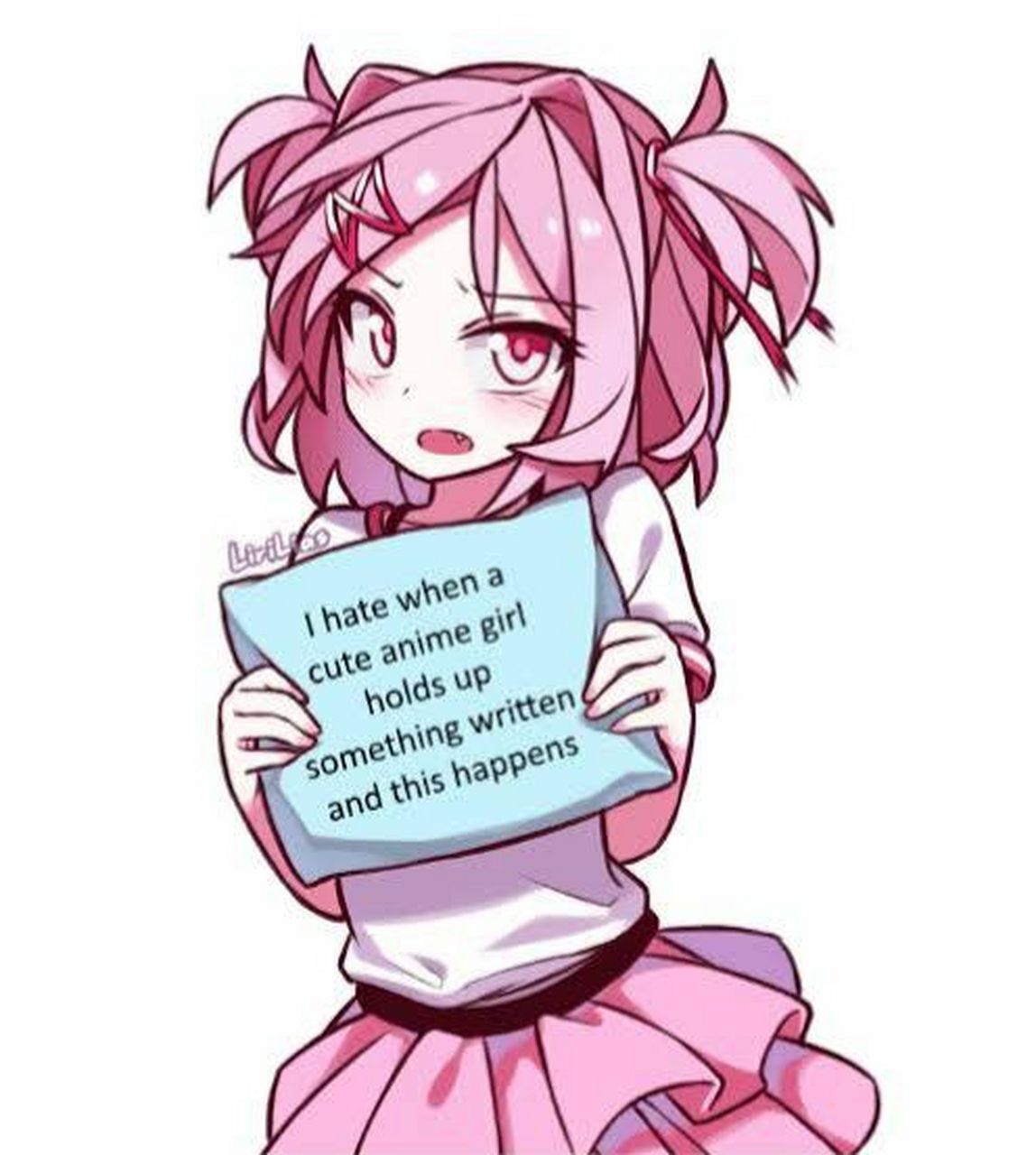 《心跳文学部》夏树的字体 原作字体:ammys-handwriting(上半英文)