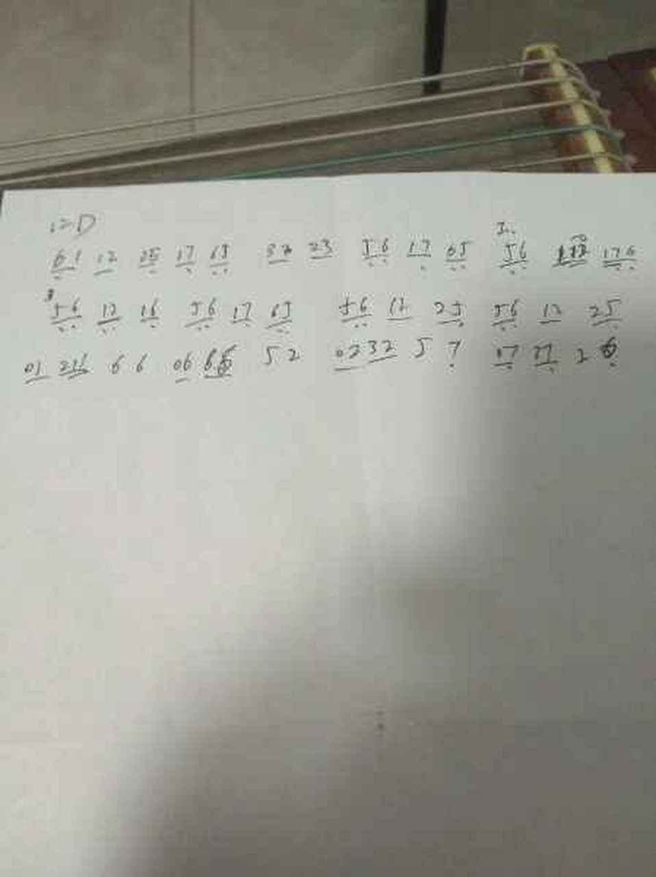 跪求将夜主题曲永夜的拇指琴简谱,求了一张了,不过我看不大懂,好像不