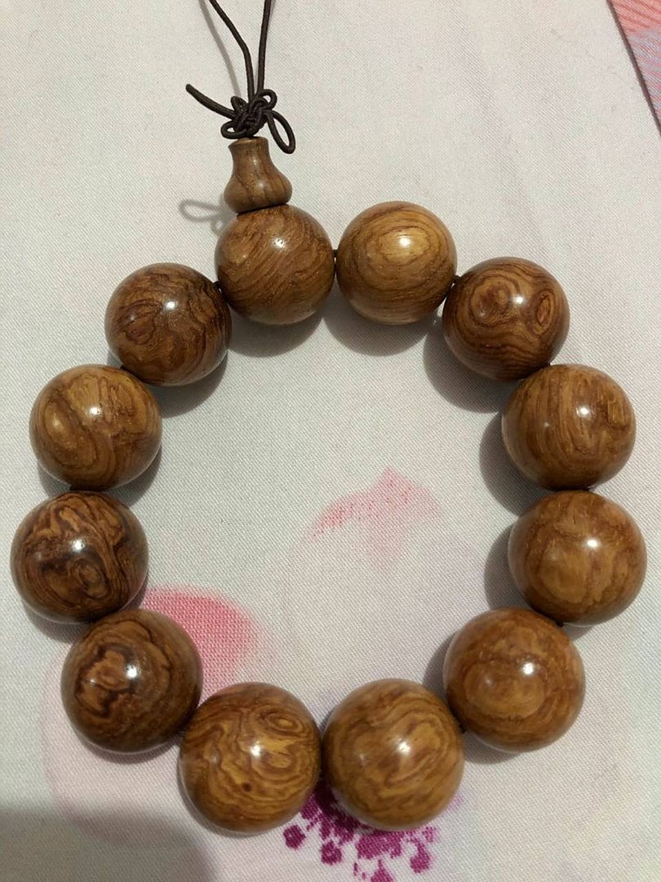 白酸枝一木出精品手串,料烘干到位,密度超高,比重大,堪比黄花梨[期待]
