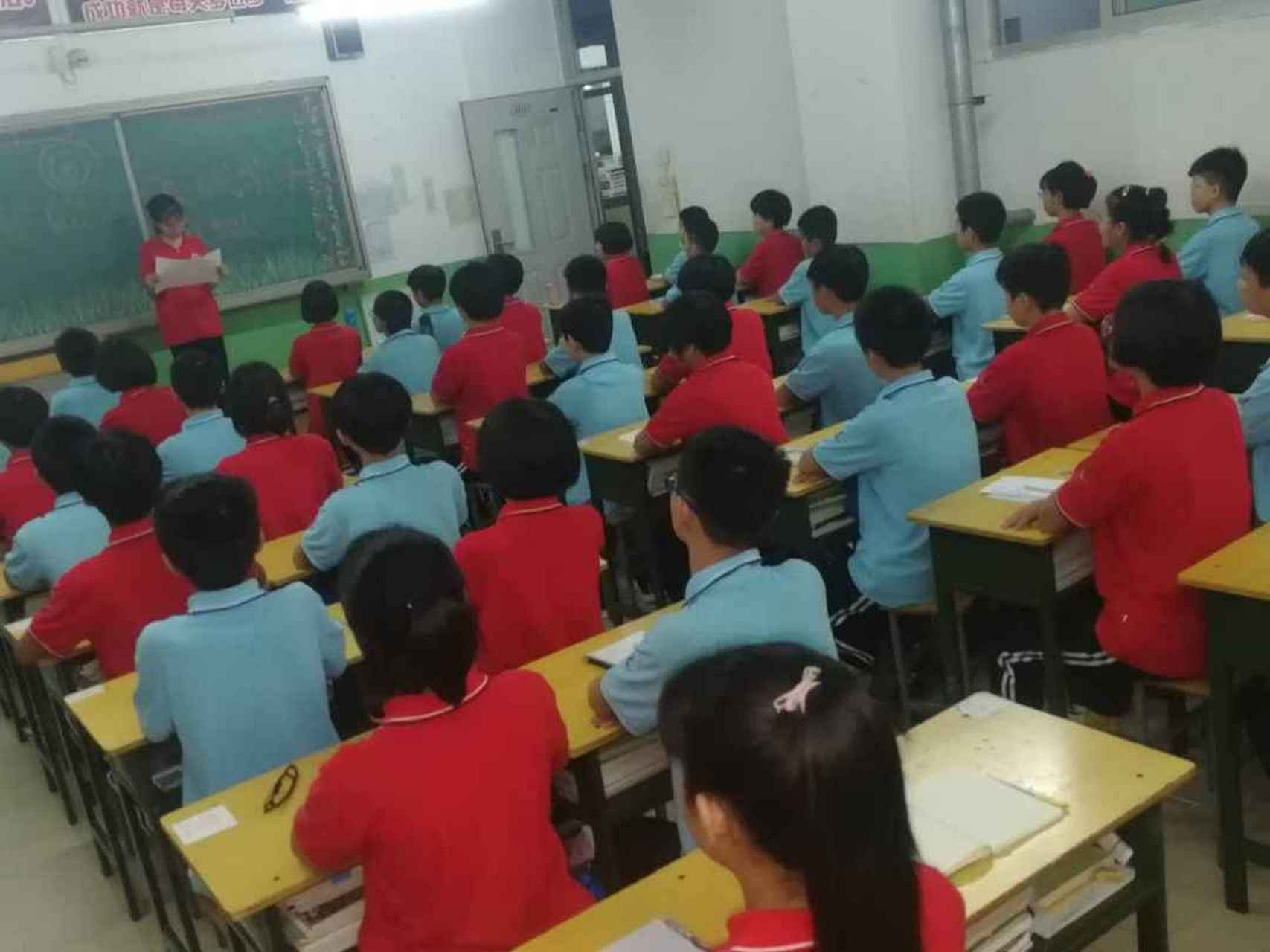 行唐玉城中学新校区图片