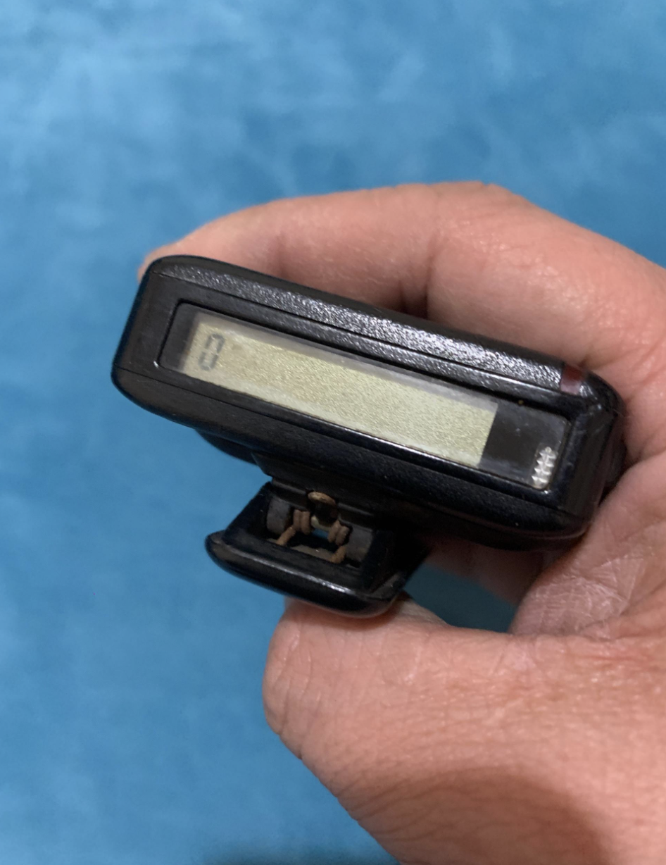 情怀老物件 松下7026寻呼机 #盘盘老物件