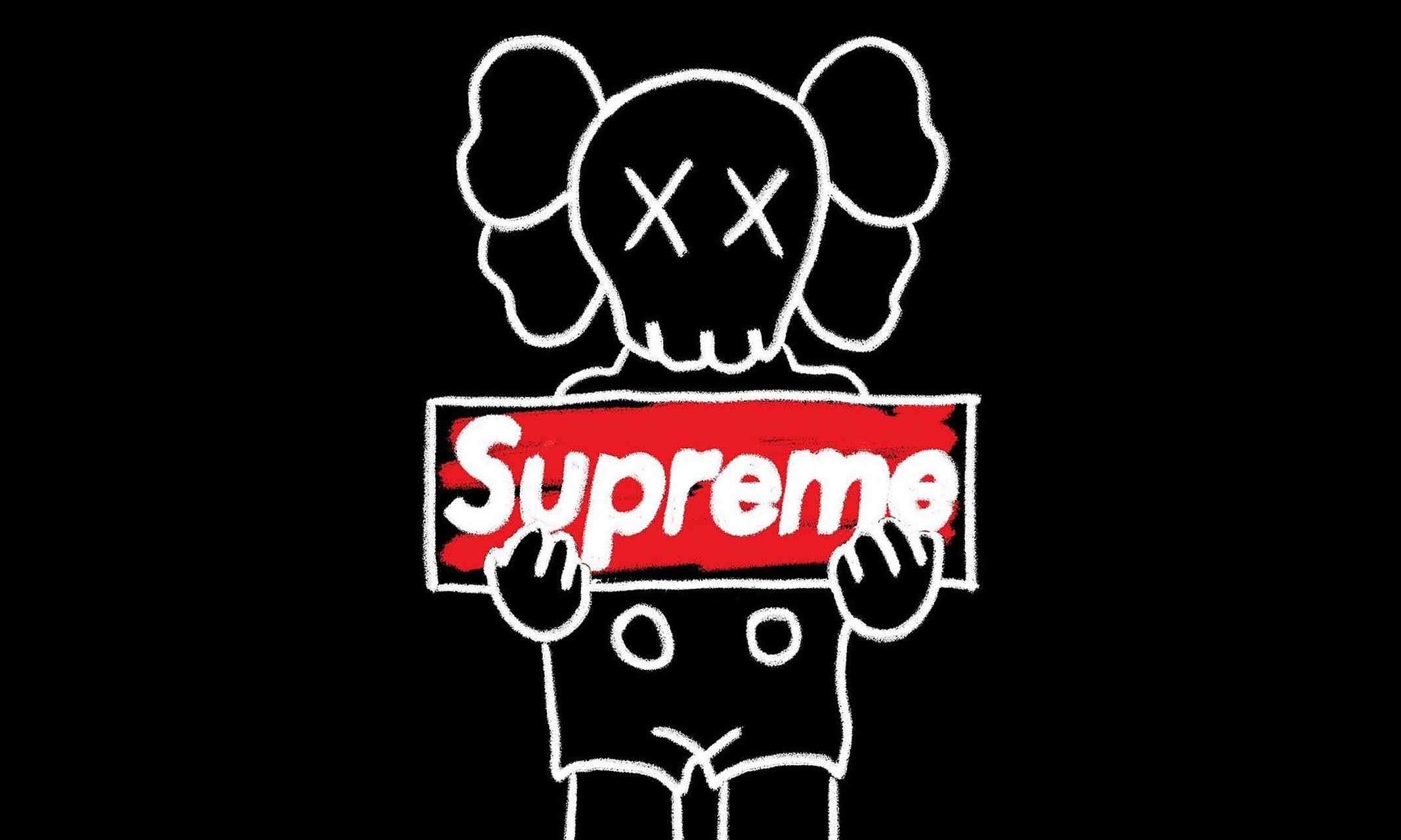 潮流穿搭秀#supreme 或将在本季与 kaws 展开合作 新的「天价联名」