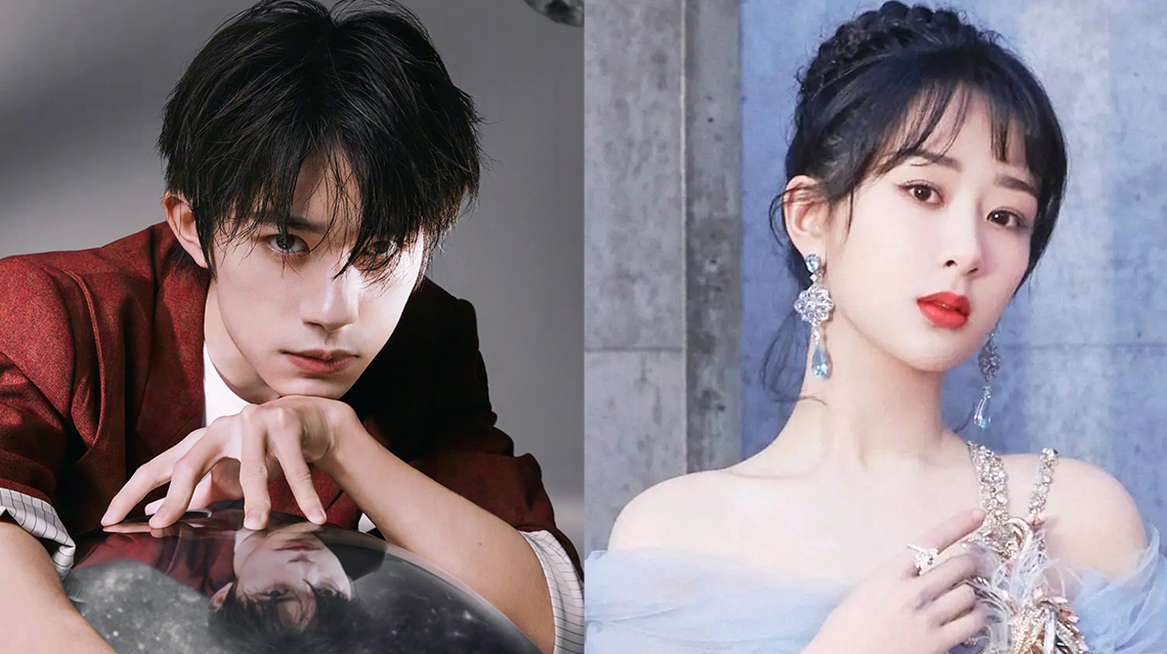 易烊千玺风波后录制桃花坞vcr 杨紫张晚意同款姿势出门超默契