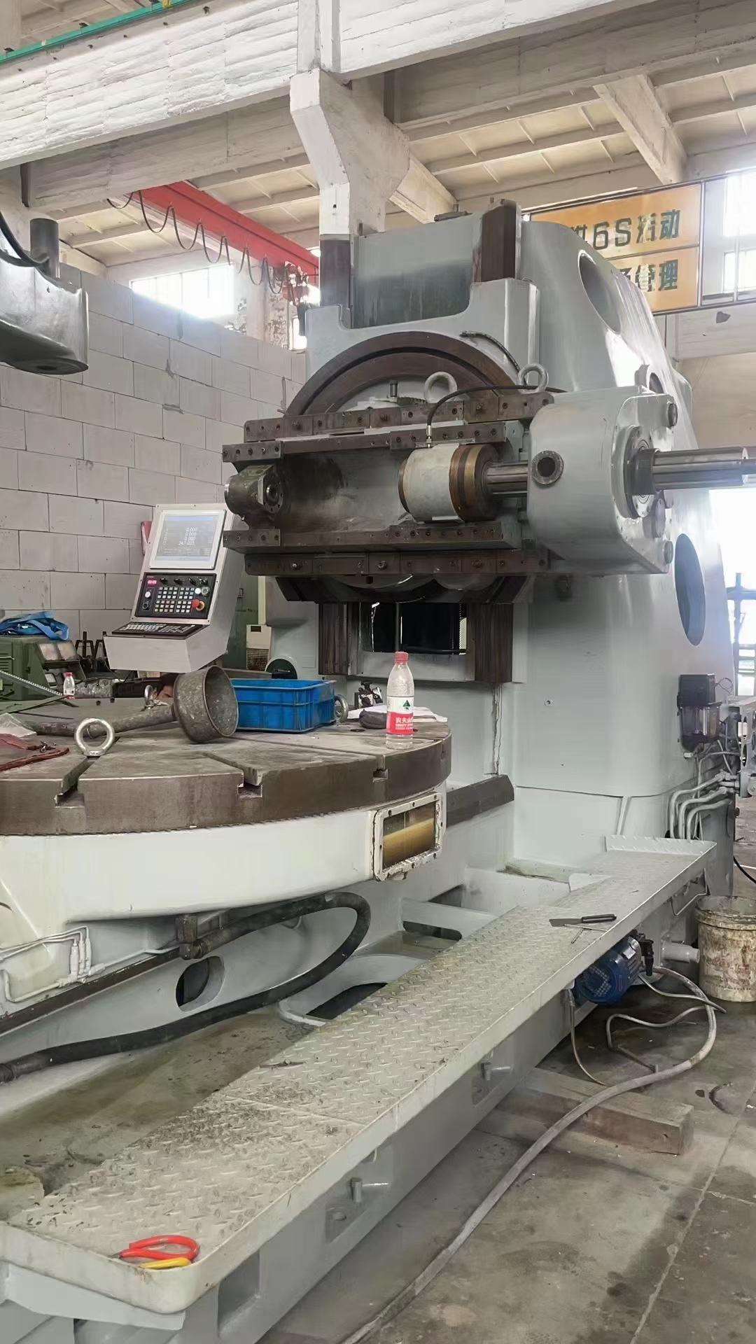 bnrr德国利勃海尔2米数控滚齿机,四轴数控精度高#二手机床# #数控机床