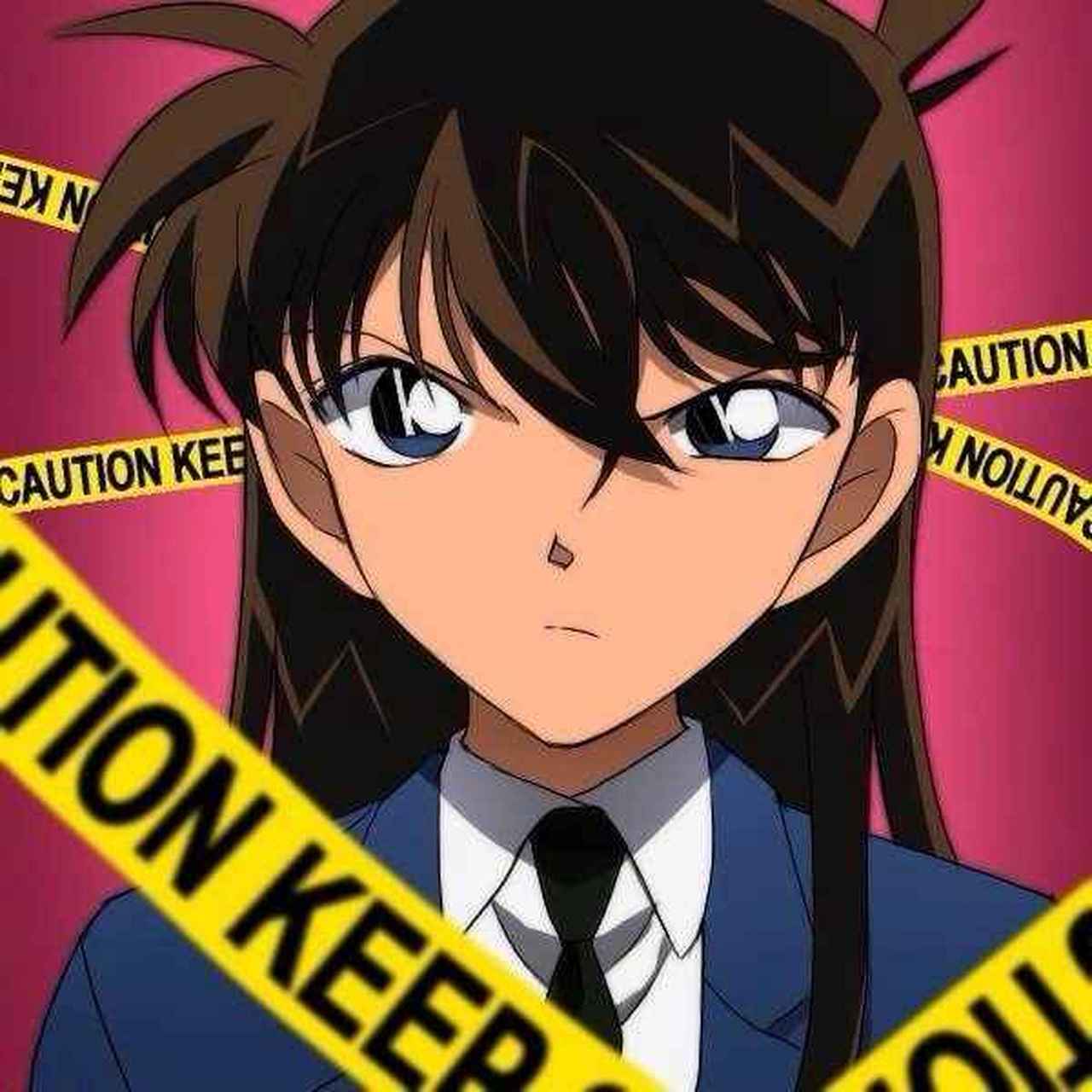 动态创作大赛05期# 工藤新一换上女装,带上假发,这分明就是毛利兰啊