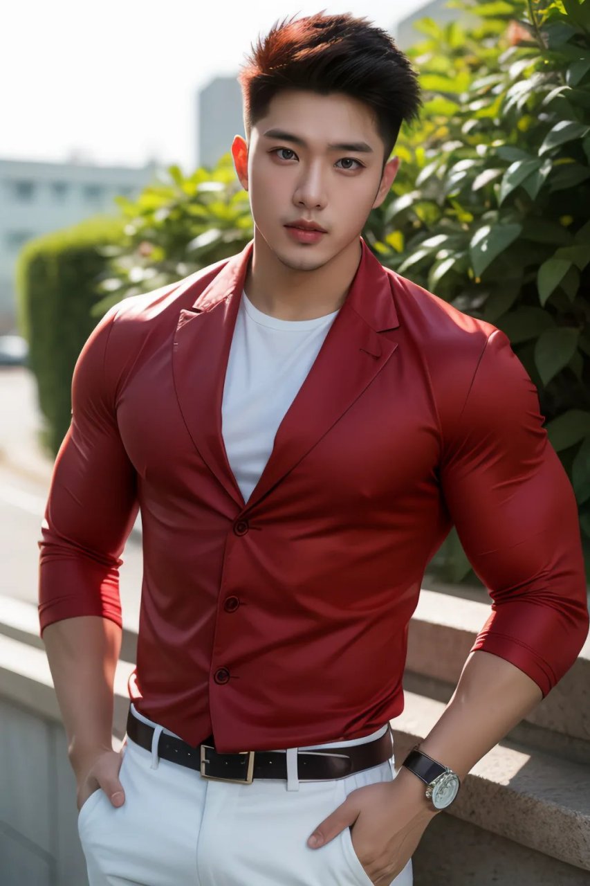 帅哥壁纸,夏日阳光明媚 ,肌肉猛男帅哥出来了.很性感